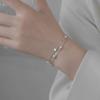 Pulsera Versátil Doble Capa Estilo Coreano Personalizada Dulce Estrella para Mujer, Moda Retro, Elegante Artística Pulsera de Estrella de Cinco Puntas
