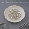 Cuentas Espaciadoras de Oro de 24K Alta Retención de Color Hechas a Mano Accesorios para Joyería DIY Cuentas Espaciadoras para Collar Pulsera Materiales Directo del Fabricante