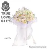Cor champanhe noiva de casamento real rosa imitação flor de mão criativa suprimentos de casamento fonte de buquê de casamento atacado