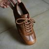 Zapatillas de Cuero de Chengdu para Mujer, Zapatos Casuales de Moda, Nuevos Zapatos Planos de Otoño 2026 para Mujer