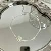 Corrente de Clavícula Flor de Pérola Francesa Suave Estilo Novo 2026 para Mulheres, Luxo Acessível Design de Nicho, Gargantilha de Alta Qualidade