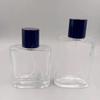 Frasco de Perfume de Vidro Plano Quadrado de Alta Qualidade Spot 50ml 100ml Spray Press Sub-embalagem Frasco Grande Fabricantes Frescos
