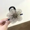 Clip para moño de coleta Girasol de Malla 2025 Clip Elegante Versátil Clip Exquisito