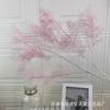 Venta al por mayor de fábrica simulación 6 horquillas niebla escarchada boda techo flores de plástico flores artificiales flores decorativas Flores de utilería para caminos