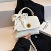 Bolso Pequeño Súper Popular para Mujeres en Otoño e Invierno, Versátil Bolso Bandolera Retro Nuevo 2024 de un Solo Hombro, Bolso Cuadrado Pequeño Satchel Popular de Este Año