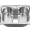 Fregadero de Acero Inoxidable para Cocina 6243 Color Original Acero Inoxidable Cepillado Lavabo para Verduras Estirado Más Vendido en Brasil Fregadero para Lavar Platos