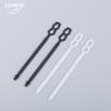 Suministro de fábrica PE Brida para cables tipo espina de pescado brida para cables de alimentación 115mm-210mm brida para cables brida para cables de datos