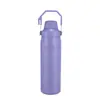 Caneca Térmica de Aço Inoxidável 304 com Tampa com Bico Inclinado, Grande Capacidade, Adequada para Uso no Carro e Esportivo, Em Estoque, Transfronteiriça