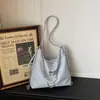 Moda Primaveral 2026 Lujo Ligero de Moda Bolso de Hombro para Estudiante con Cadena de Perlas Elegante de Gran Capacidad para Viajes