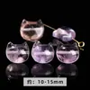 Acessórios para Joias de Ametista Lavanda Natural Jingde Jewelry, Contas, Pixiu, Raposa de Nove Caudas e Acessórios de Escultura de Fada Atacado