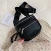 Riñonera Popular en Internet Bolso Pequeño Bandolera Bolso de Mujer Combinable Nuevo Comercio Exterior Elegante Riñonera de Moda para Mujer Estilo Coreano Casual ins