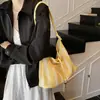 Bolso Tote Rayas de Color Bloque Hueco Estilo Coreano Nicho Verano 2026 Nuevo Bolso de Hombro Grande de Capacidad para Mujer Commuter Set