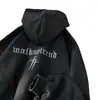 Sudadera de Ante Pesado para Hombre, Marca de Moda Otoño e Invierno, Chaqueta con Capucha Holgada Estilo Americano Moderna para Hombre