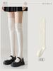 Calcetines hasta la rodilla para mujer, estilo primavera y otoño, calcetines de tubo largo, piernas largas, combinados con botas, cálidos de verano, calcetines altos hasta el muslo antideslizantes