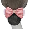 Red para el cabello profesional con flores para la cabeza, bolsa de red para el cabello para mujer, trabajo de hotel, pasador profesional, banco, enfermera, azafata, bolsa para el cabello, artefacto para el cabello