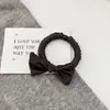 Elástico de Cabelo com Laço de Cetim Estilo Francês para Mulheres, Novo Elástico Simples e Moderno, Alta Elasticidade e Acessório de Cabelo Durável
