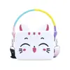 Nueva Linda Mochila Kuromi Billetera de Monedas de Silicona Perro de Orejas Grandes Bolso Cruzado Infantil Bolso de Hombro Princesa de Dibujos Animados