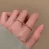 Anel de Flor de Íris Totalmente Cravejado para Mulheres, Design de Luxo Leve, Único, Fashion, Tendência, Exquisito, Versátil para o Dia a Dia