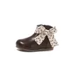 Botas Martin para Niñas 2026 Otoño/Invierno Nuevo Estilo Botas de Princesa con Lazo para Niñas Pequeñas Botas Dulces de Caña Baja para Niños Pequeños Venta al por Mayor