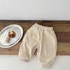 Pantalones de Bebé Ins Otoño e Invierno Estilo K Leggings de Bebé Forrados de Felpa Engrosados Pantalones Casuales Invierno Pantalones Cálidos para Niños Modernos