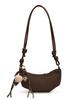 Bolso de Crowdsourcing de Alta Gama Extranjero con Sentido de Nicho para Mujer Otoño e Invierno Vintage 2024 Nueva Moda Bandolera Crowdbag Bolso Dumpling para Viajeros