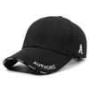 Gorra de Béisbol con Letra Bordada Nueva Primavera y Otoño Ajustable Visera Dura Gorra de Pico de Pato Versátil para Pareja Sombrero Casual Transfronterizo