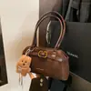 Bolso para Mujer 2025 Nuevo de Moda Otoño e Invierno Gama Alta Retro Moda Bolso de Hombro para Viajar Bolso de Axila Tipo Concha