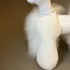 Parches de Piel Sintética para Mascotas Práctica de Esteticista Parches de Pelo de Espalda Pelo de Perro Pelo de Cabeza Esqueleto de Caniche Modelo Oso de Peluche Bichón