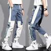 Pantalones cargo casuales negros funcionales Yu wenle transfronterizos de primavera y otoño peto para hombre sueltos marca de moda punta ins