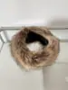 Corea del Sur 24 otoño e invierno nueva moda moda imitación piel sombrero de pescador niños blogger ins felpa parte superior vacía sombrero tipo cubo