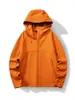 Chaqueta soft shell de una sola capa para hombre y mujer, chaqueta cortavientos fina de primavera y otoño, ropa de trabajo, casual para exteriores, buena textura, ropa de alpinismo para parejas
