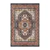 Alfombra Grande Retro de Lujo Ligero Transfronteriza, Alfombra Antideslizante para Sala de Estar, Alfombra Suave de Imitación Cachemir, Alfombra Resistente al Desgaste y Anticaídas