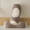 Núcleo de almohada de trigo sarraceno para soporte del cuello, almohada cilíndrica triangular, almohada de trigo sarraceno para niños y adultos, almohada yuanbao, almohada de soporte para el cuello