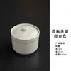 Panela de Cerâmica para Ensopados com Tampa para Cozinhar Ovos no Vapor e Ensopados, Lanche Estilo Chinês Shaxian, Panela de Cerâmica para Sopa Individual