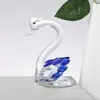 Cisne de Cristal Colorido Decoração de Escritório Carro Artesanato Criativo Presente Aniversário Dia dos Namorados