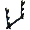 Estante de Exhibición de Cuchillos de Madera de Una, Dos y Tres Capas, Estante para Espadas Longquan, Soporte de Exhibición de Armas, Estante de Cuchillos de Exhibición para Protección del Hogar, Estante Colgante