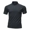 Camiseta Deportiva Casual de Manga Corta de Verano 2026 para Hombre, Transpirable de Secado Rápido para Correr y Fitness