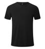 Camiseta de Manga Corta con Cuello Redondo de Algodón Tensel Bingshuang Ropa de Grupo Ropa de Trabajo Ropa de Clase Color Sólido Versátil Casual Logo Imprimible