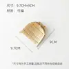 Arte de Bambu Xin Sheng Formato de Zongzi Decoração Trançada de Bambu DIY Estilo Chinês Auspicioso Artesanato Criativo Material de Arte Floral Trançado Feito à Mão