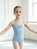 Camisola para Exame de Arte Transfronteiriço, Fantasia de Dança Infantil, Collant 100% Algodão para Meninas, Roupa de Treino Infantil, Roupa para Exame, Roupa de Ginástica