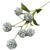 6 cabezas exquisitas bolas de simulación de flores falsas adornos para el hogar sala de estar balcón decoración de flores de seda boda auditorio techo flor falsa