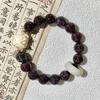 Pulsera Bodhi de Mantra de Seis Sílabas de Flor Piao Púrpura Estudiante Envolvente de Dedo Suave Popular en Douyin Cuentas de Buda Rosario Cuentas Pulsera Wenwan Venta al por Mayor