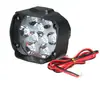 Luz LED para Carro Elétrico Motocicleta WJ Farol Externo Tira de 9 Leds Interruptor Luz Frontal Lâmpada Grande Luz de Espelho