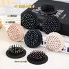 Peine Elástico de Goma Multiespecificación Simple al por Mayor Lindo Peine Macarrón Masajeador de Cabello Suave Peine de Peluquería Suministro Directo de Fábrica