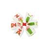 Acessórios de cabelo de Natal para Crianças da Amazon novo Laço estampado de Boneco de Neve de Natal Sino grampo de cabelo de feriado para meninas 640