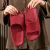 Pantuflas Sencillas de Color Sólido de Eva para Hombres y Mujeres, Pantuflas de Verano para Interiores y Hogar, Pantuflas Antideslizantes de Baño para Parejas, Venta al por Mayor de Verano
