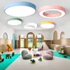 Lámpara de Techo para Dormitorio QINGYAO Yao Dopamina, 6 Diseños Nuevos de Flor de Trébol de Cuatro Hojas, Iluminación para el Cuidado de los Ojos para Habitación Infantil, Material de Hierro
