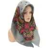 Bufanda cuadrada estampada estilo étnico nuevo para Amazon AliExpress transfronterizo, pañuelo malayo fino de verano con hilo dorado