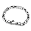 Nova Pulseira com Fecho de Engate Personalizado Anel de Fivela Tendência Masculino e Feminino Simples e Versátil Retrô Pulseira de Casal Masculina e Feminina Fabricante