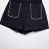Shorts Jeans Bordados Duplos Estilo Europeu e Americano Novos 2024 Popular no Aliexpress Zar